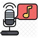 Podcast de música  Icono