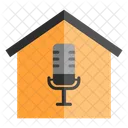 Estudio De Podcast Estudio Grabacion Icono