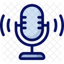 Podcast Mic Audio Icon