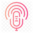 Podcast Microphone Voice Icon