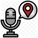 Podcast Location  Icon