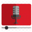 Podcast Player Video Player Audio Player Icon