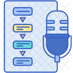 Podcast Structure  Icon