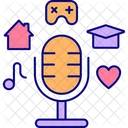 Podcast topic  Icon