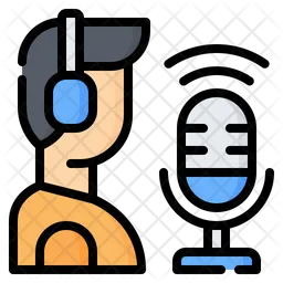 Podcaster  Icon