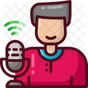 Podcaster Podcast Microphone Icon