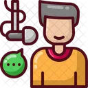 Podcaster  Icon