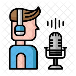 Podcaster  Icon