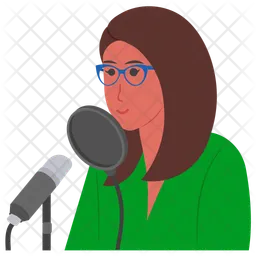 Podcaster  Ícone