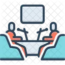 Podcasting Conversacional Entrevista Icono