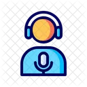 Podcast Monologue Speaking Icon