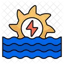 Energia Hidraulica Energia Hidraulica Energia Acuatica Icono