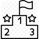Podio Tabela De Classificacao Esportes E Competicao Ícone