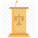 Podio Tribunal Tribunal Icon