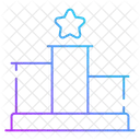 表彰台  アイコン