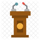 Podium Speech Lectern Icon
