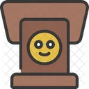 Happy Podium Emoji Icon