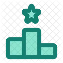 Podium Medal Award Icon