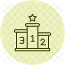 Podium Stage Presentation Icon