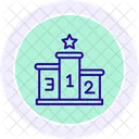 Podium Stage Presentation Icon