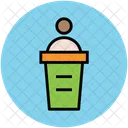 Podium Speech Lectern Icon