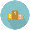 Podium Sieger Trophae Symbol