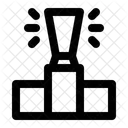 Podium Trophae Gewinner Symbol