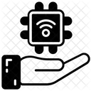 Poeira Inteligente Nanotecnologia Micro Sensor Ícone