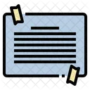 Poetry Poem Sticky Note Icon
