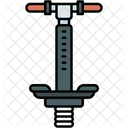 Pogo Stick Sport Springen Symbol