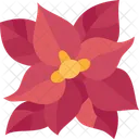 Poinsettia Flower Christmas アイコン