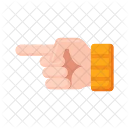 Point Left  Icon