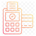 판매 시점 POS POS 현금 결제 아이콘