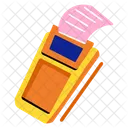 Cashier Barcode Scanner Receipt Printer Icon