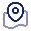 Point On Map Location Map Icon