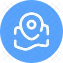 Point On Map Location Map Icon