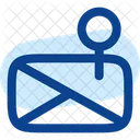 Point On Map Perspective Icon