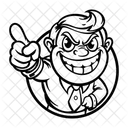 Pointage Geste Expression Icône