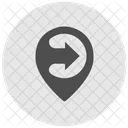 Pointer Location Pin Icon