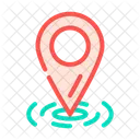 Pointer Red Map Icon