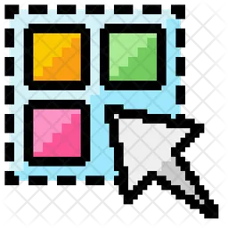 Pointer area selection  Icon