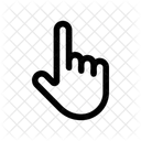 Pointer Hand Cursor Icon