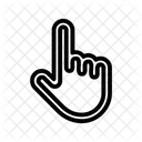 Pointer Hand Cursor Icon