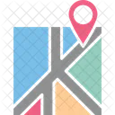 Pointeur De Carte Aire De Stationnement Emplacement De Stationnement Icône