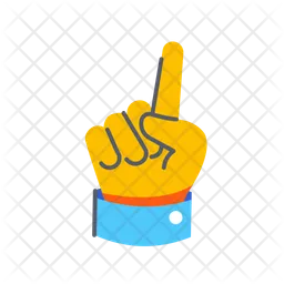 Pointing Emoji Icon