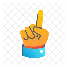 Pointing Emoji Icon