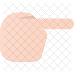 Pointing finger Icon