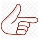 Pointing Finger Hand Pointing Hand Gesture Icon