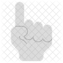 Pointing Finger Hand Gesture Gesticulation Icon