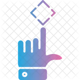 Pointing hand  Icon